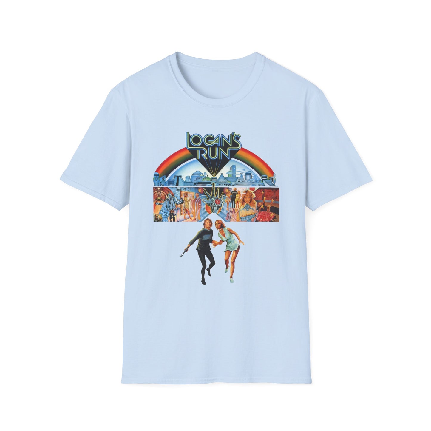 logan's run movie poster tshirt