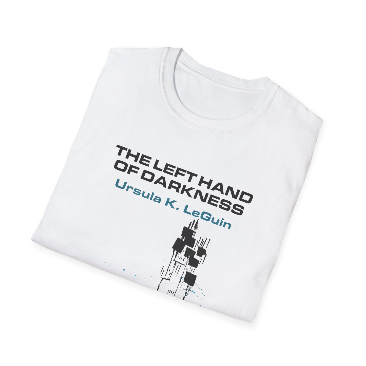 1969 book the left hand of darkness by ursula k le guin book cover tshirt