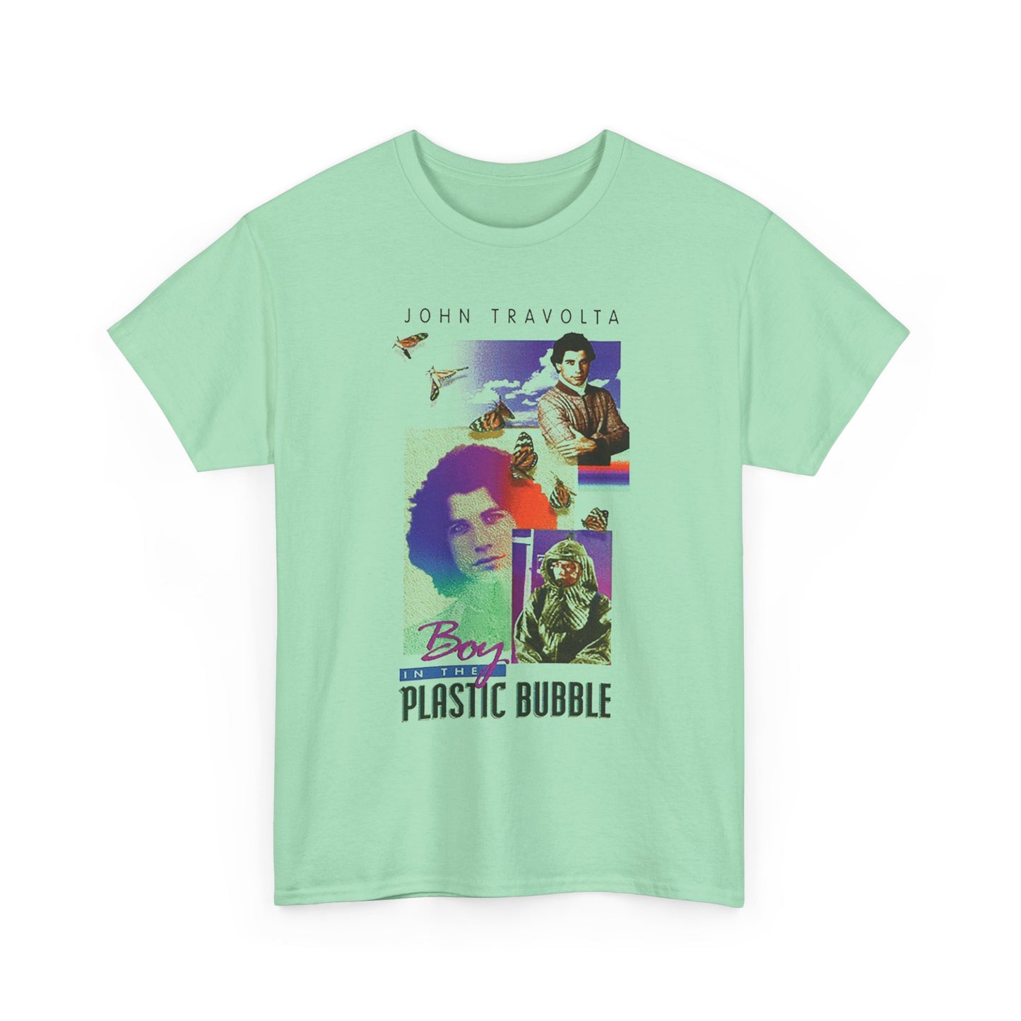 lofi boy in the plastic bubble vhs cover tshirt