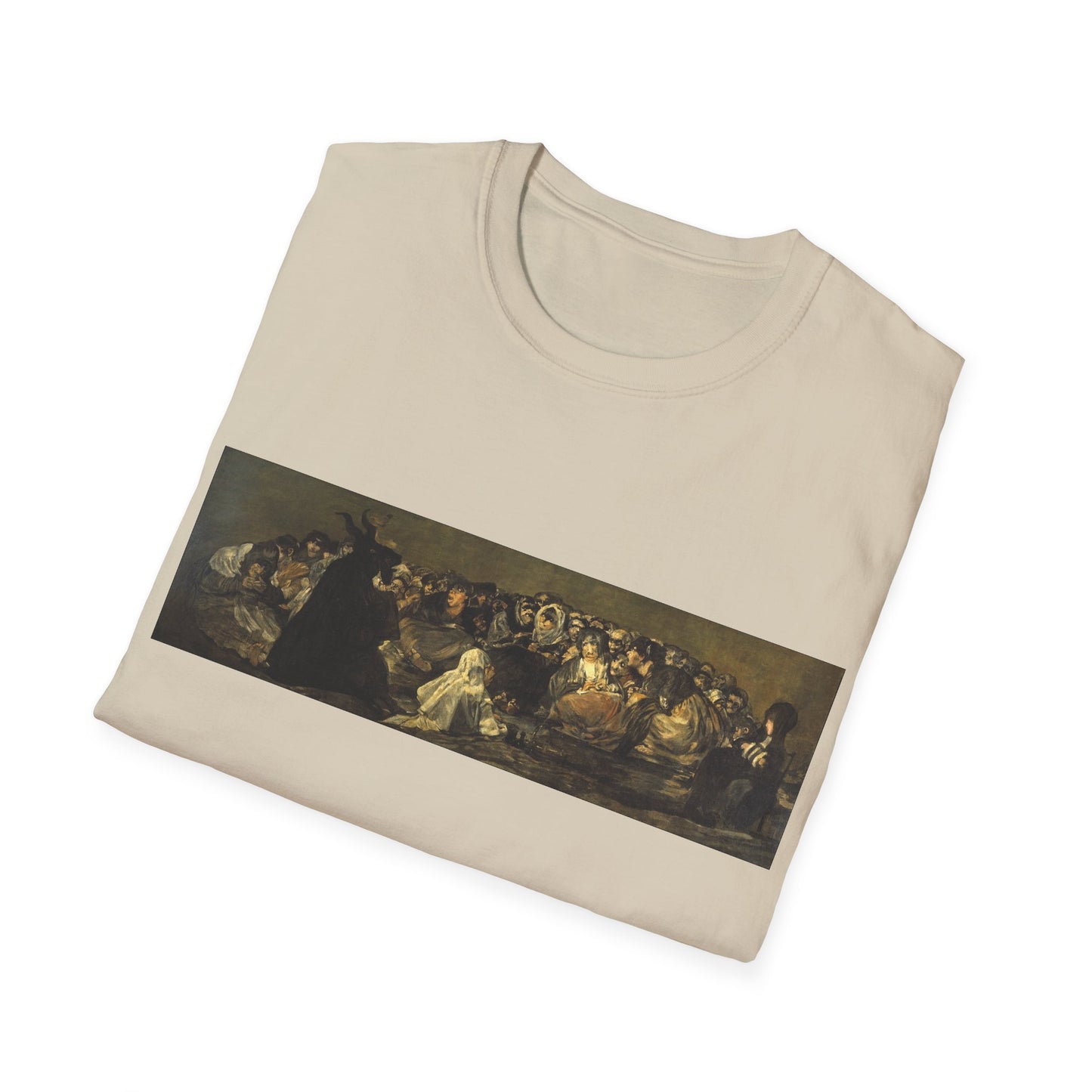 1821 francisco goya painting, witches' sabbath (the great he-goat) tshirt