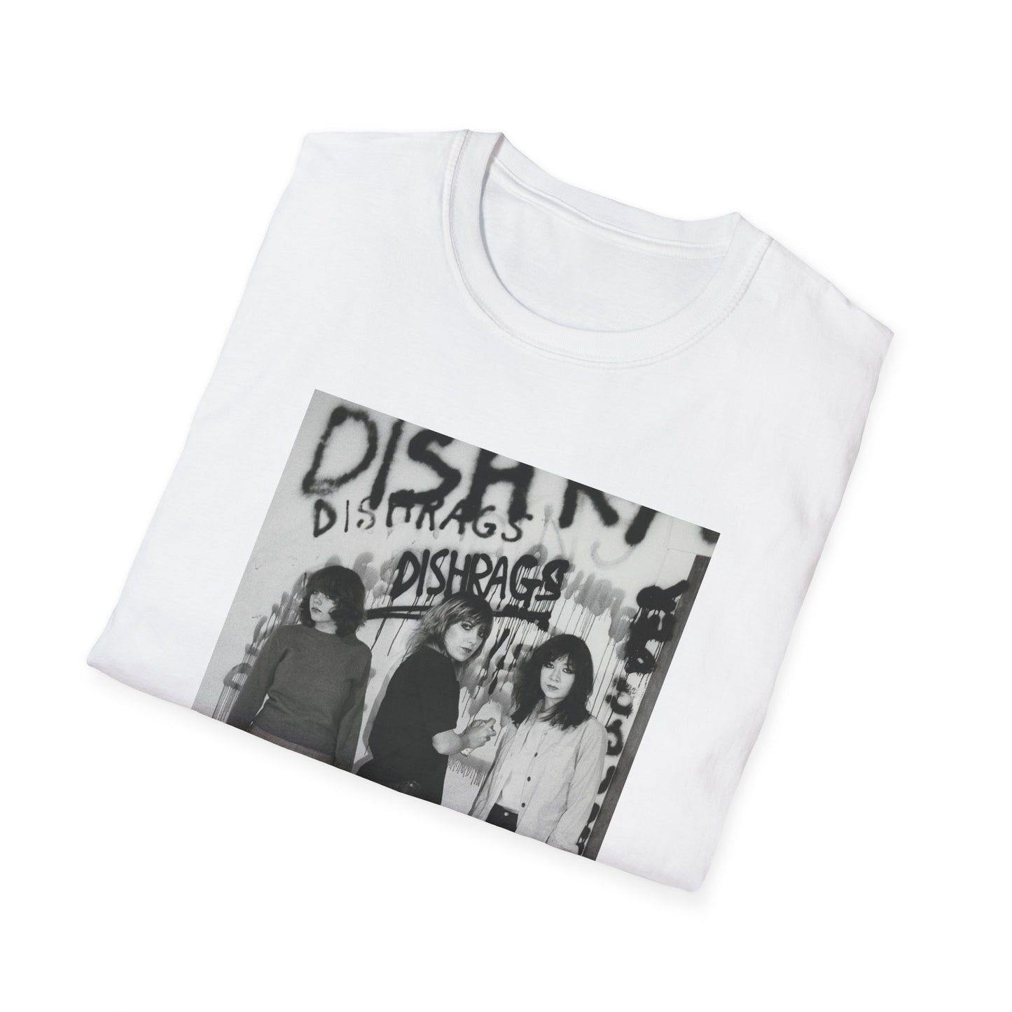 canadian punk band the dishrags photo tshirt