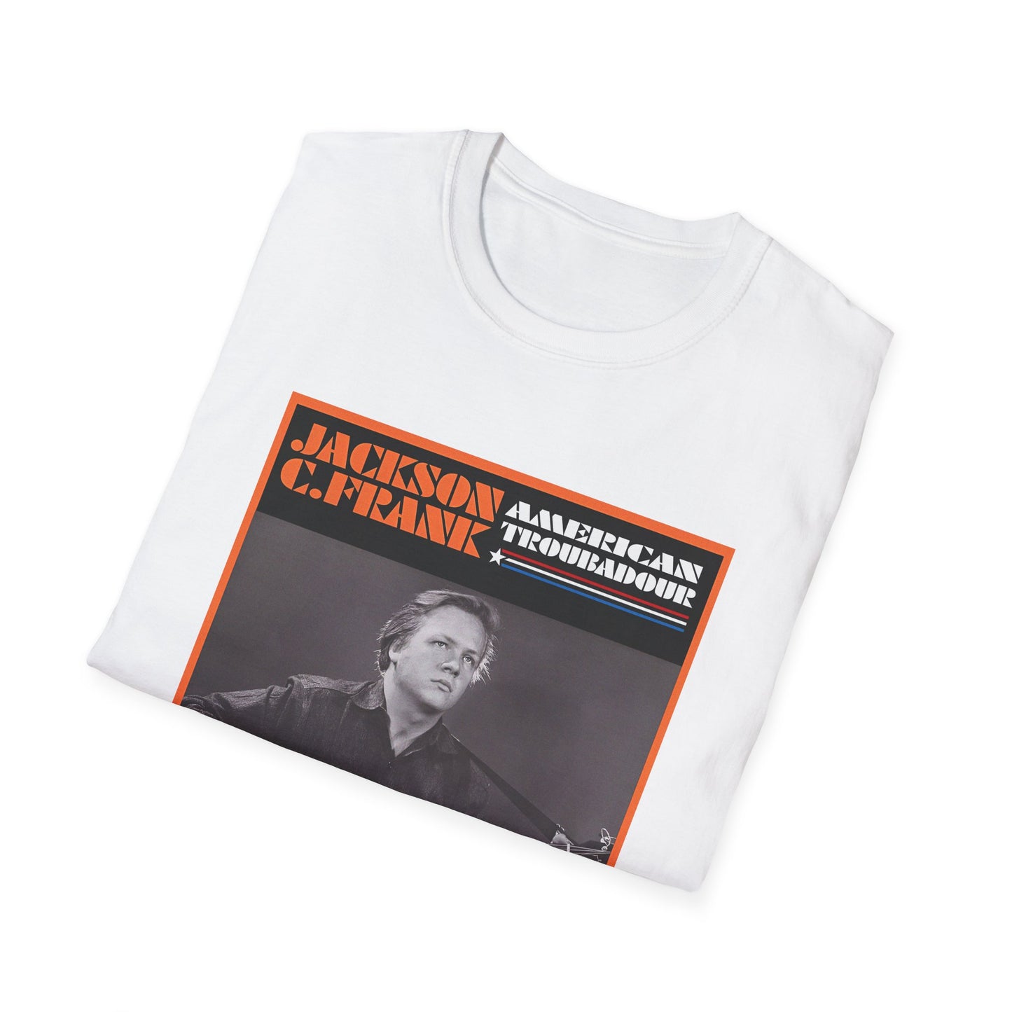 jackson c. frank american troubadour tshirt