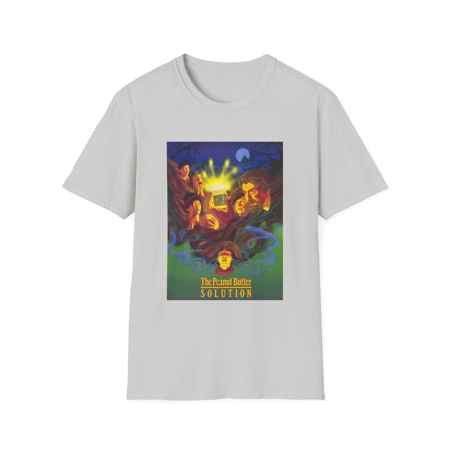 1985 cancon the peanut butter solution movie poster tshirt