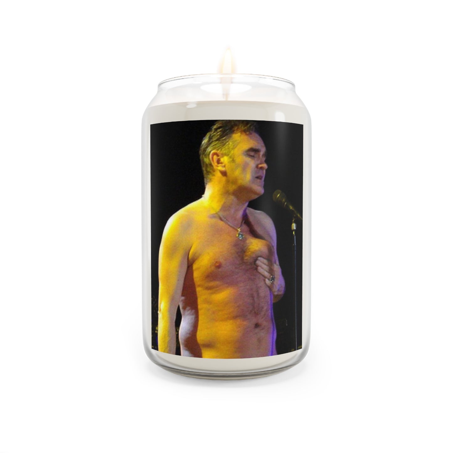 morrissey nipple scented candle, 13.75oz