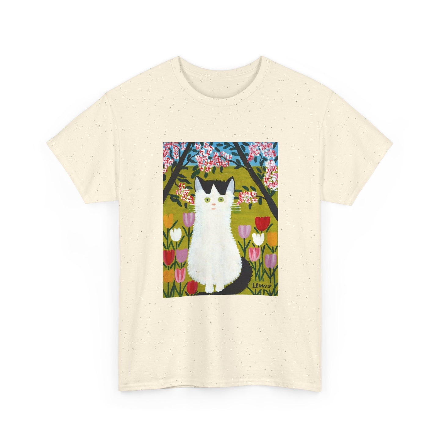 maud lewis nova scotia canadian folk artist white and black cat 2 tshirt