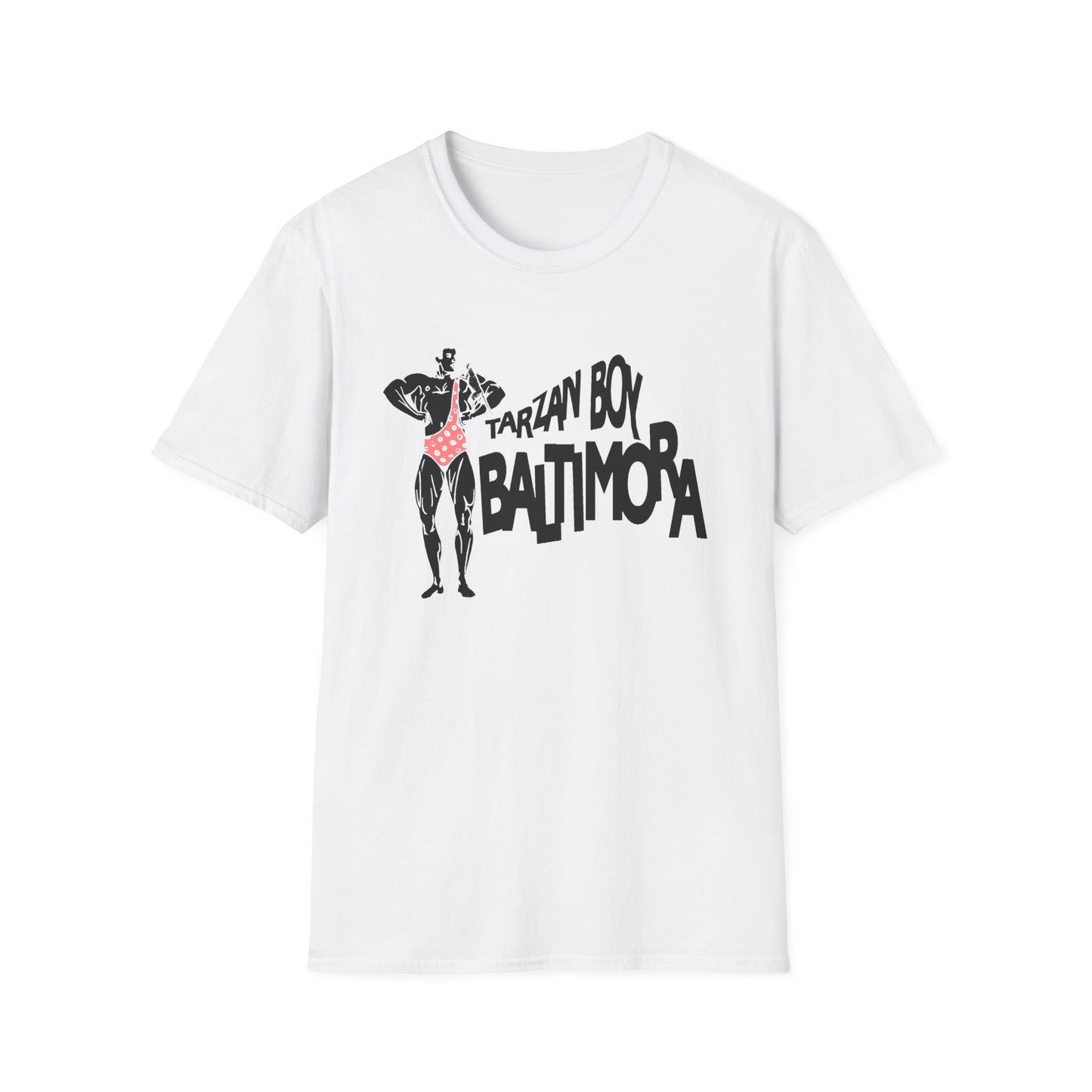 baltimora tarzan boy italo disco fan art tshirt