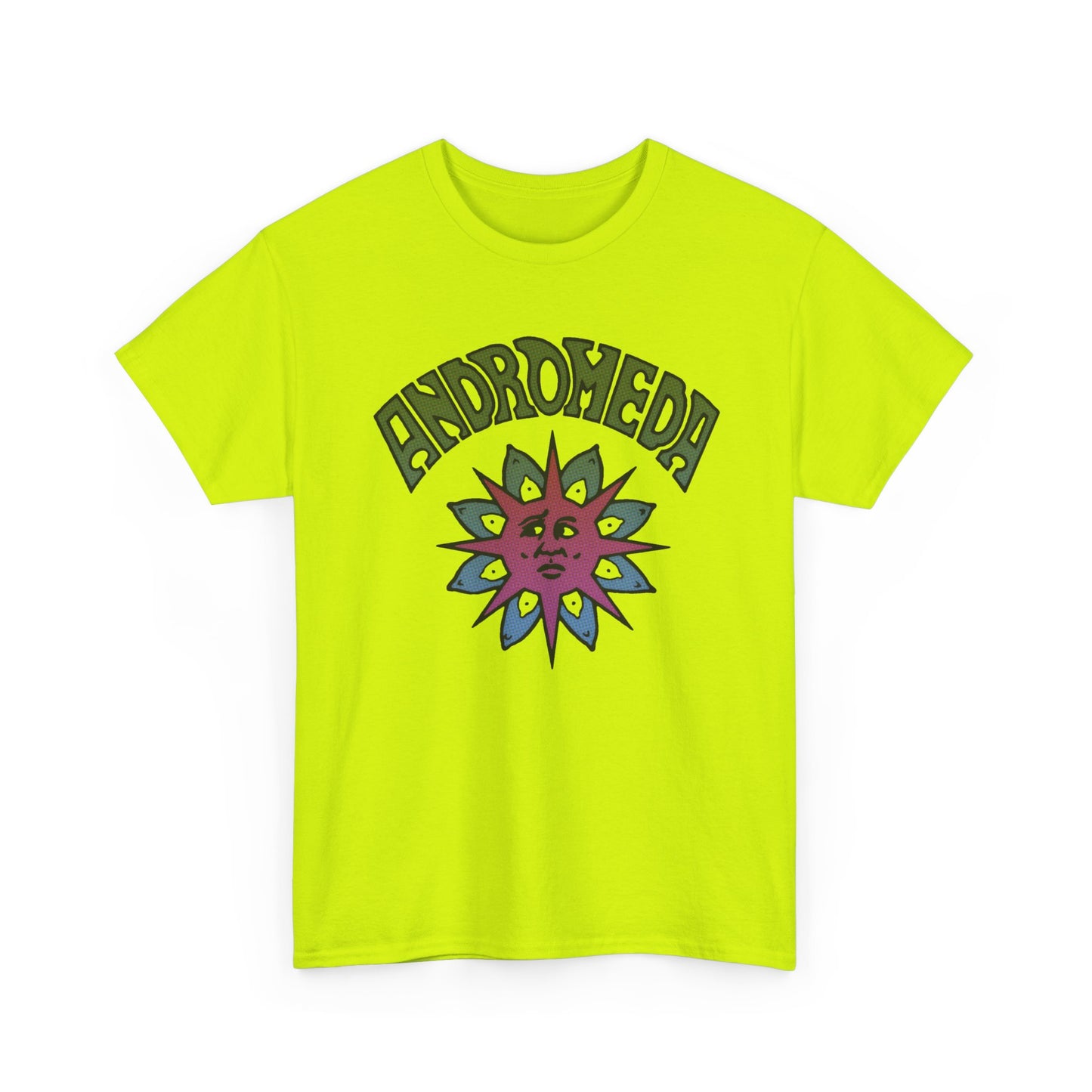 1960s english psychedelic band andromeda fan art tshirt