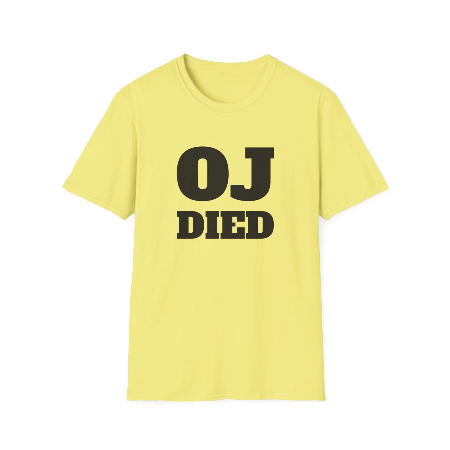 oj died with oj's glove on the back oj simpson tshirt