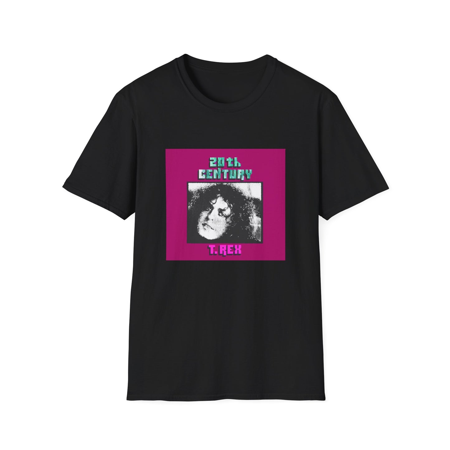 t. rex 1973 20th century alternate colour album tshirt