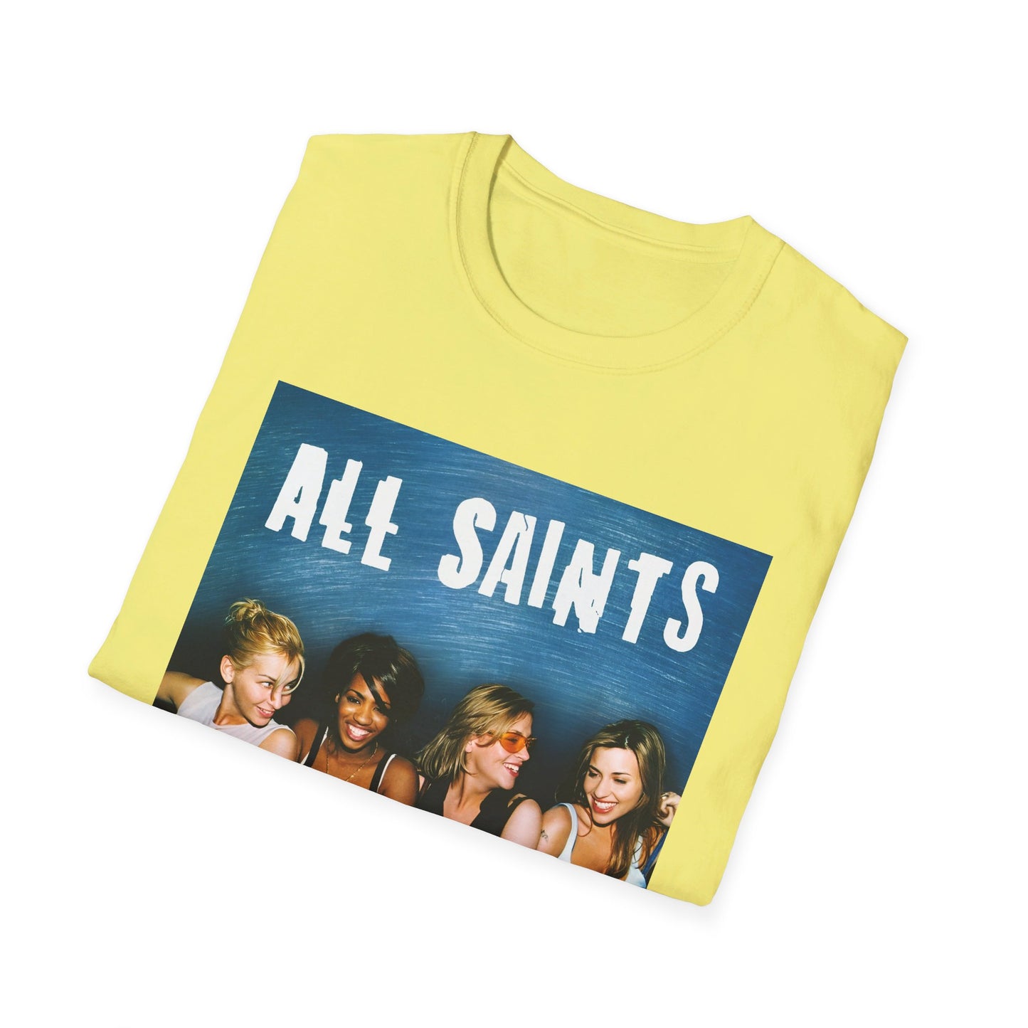 all saints on a couch on a tshirt