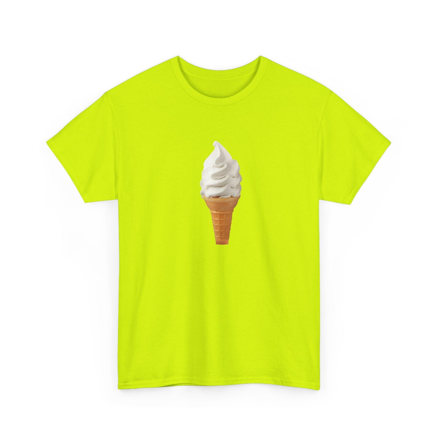 soft vanilla ice cream cone tshirt