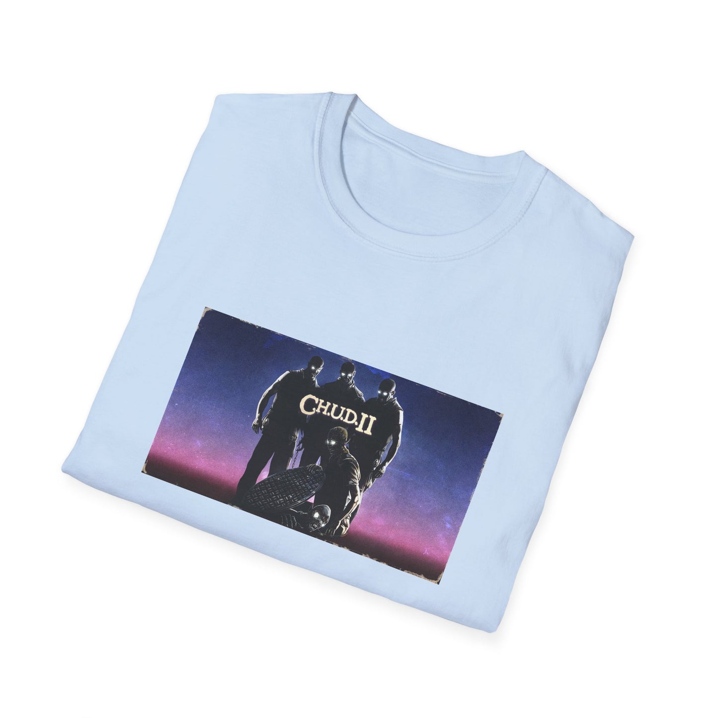 1989 C.H.U.D. II: bud the C.H.U.D movie poster tshirt