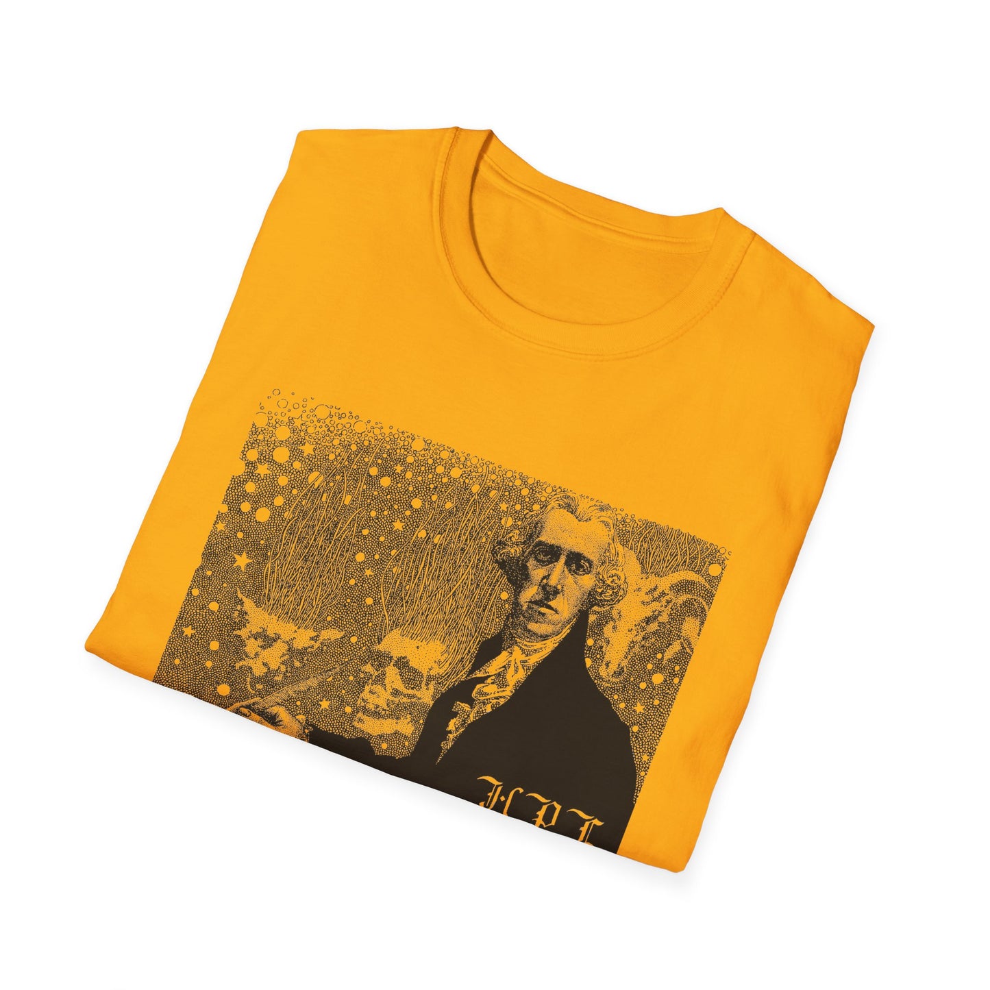 1937 illustration of hp lovecraft by virgil finlay tshirt