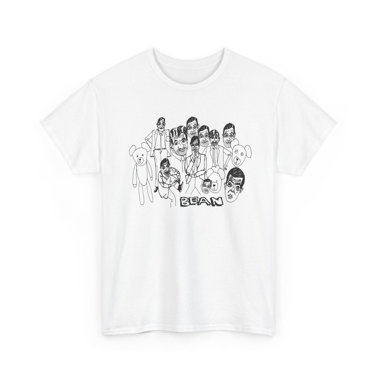 scary bean original drawing tshirt