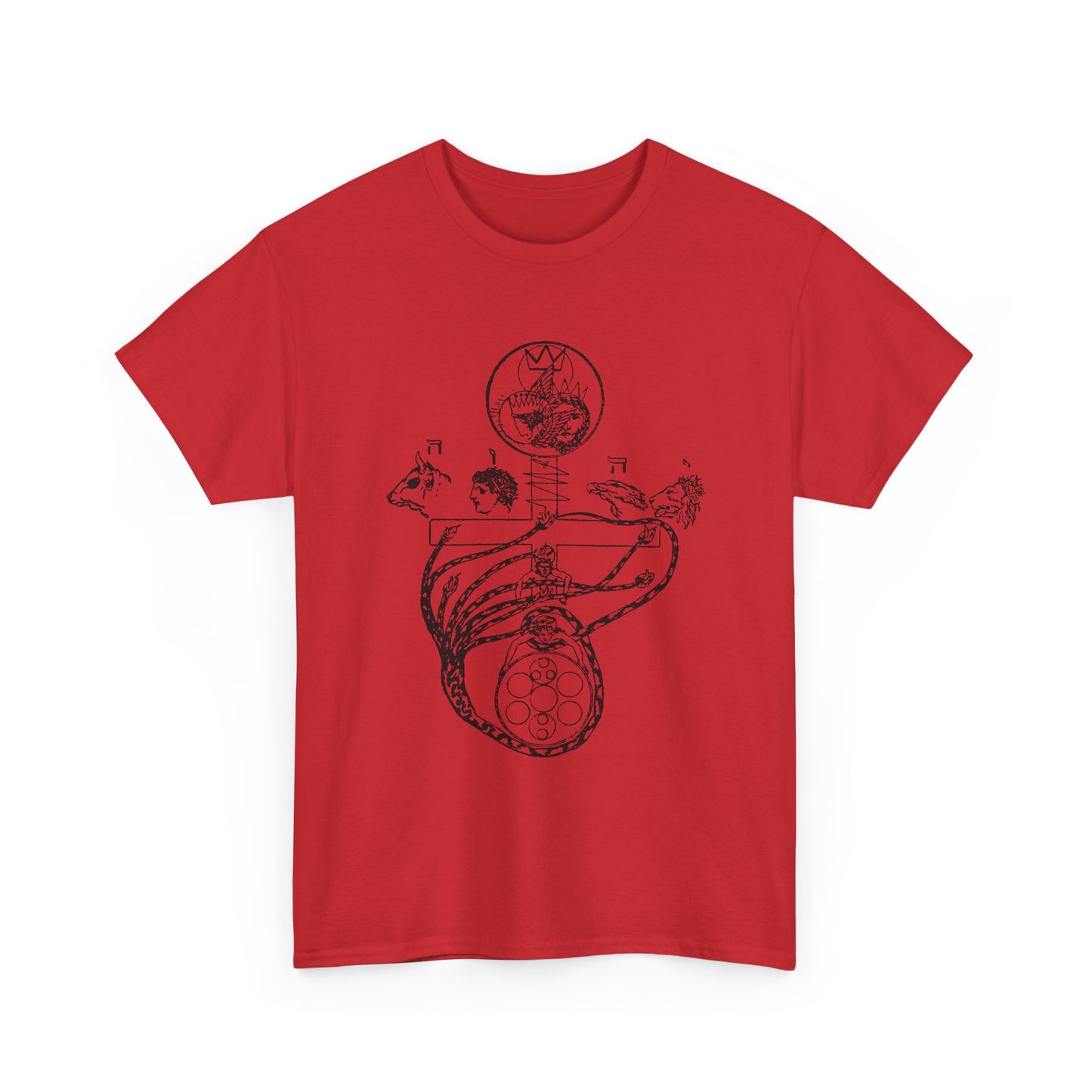 early 1900s the garden of eden after the fall by occultist austin osman spare tshirt