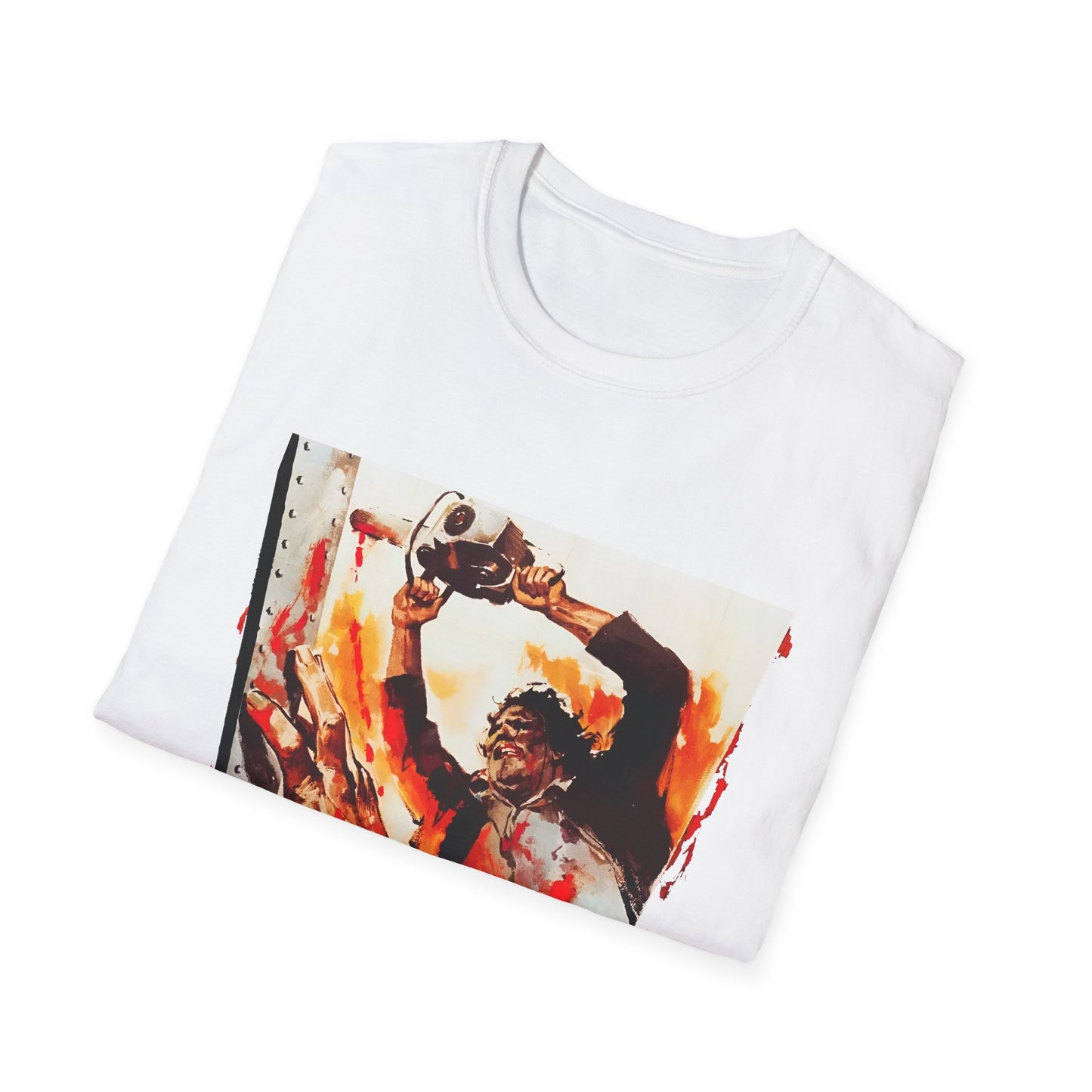 texas chainsaw massacre french film poster tshirt