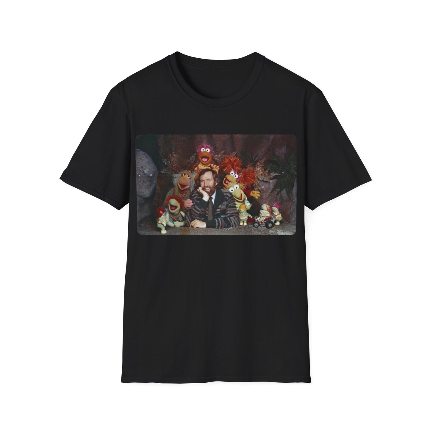 jim henson and the fraggles photo tshirt