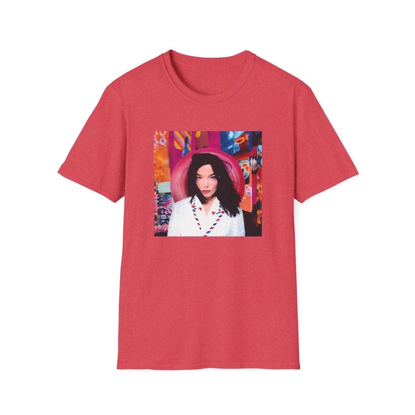 bjork 1995 post album tshirt