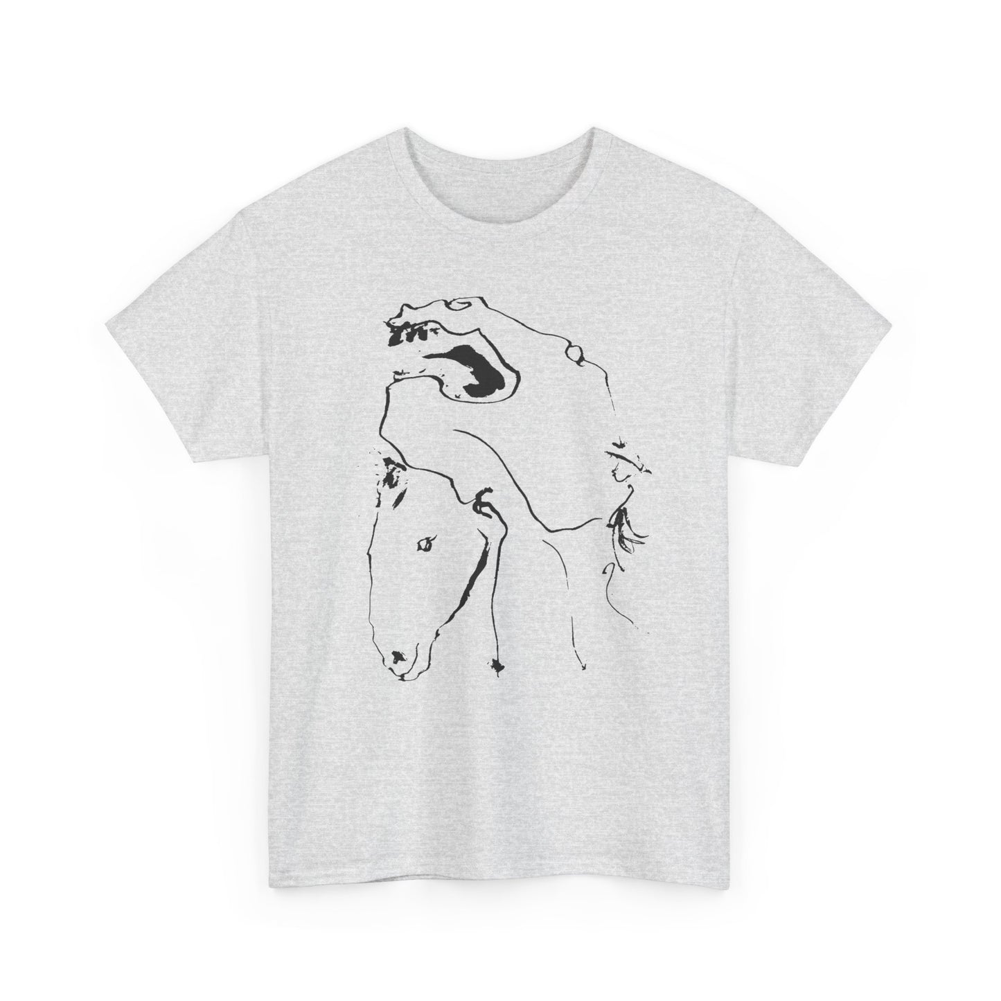 1961 horses lithograph by pablo ruiz picasso custom edit tshirt