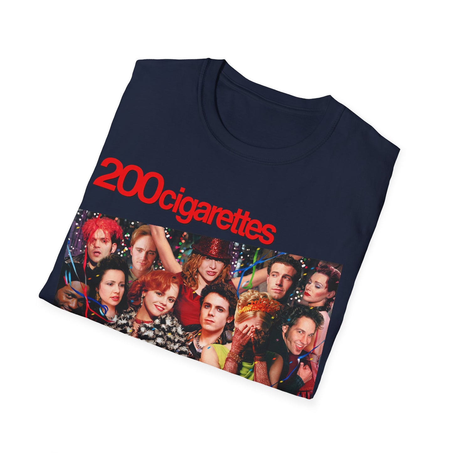 1999 movie poster tshirt 200 cigarettes