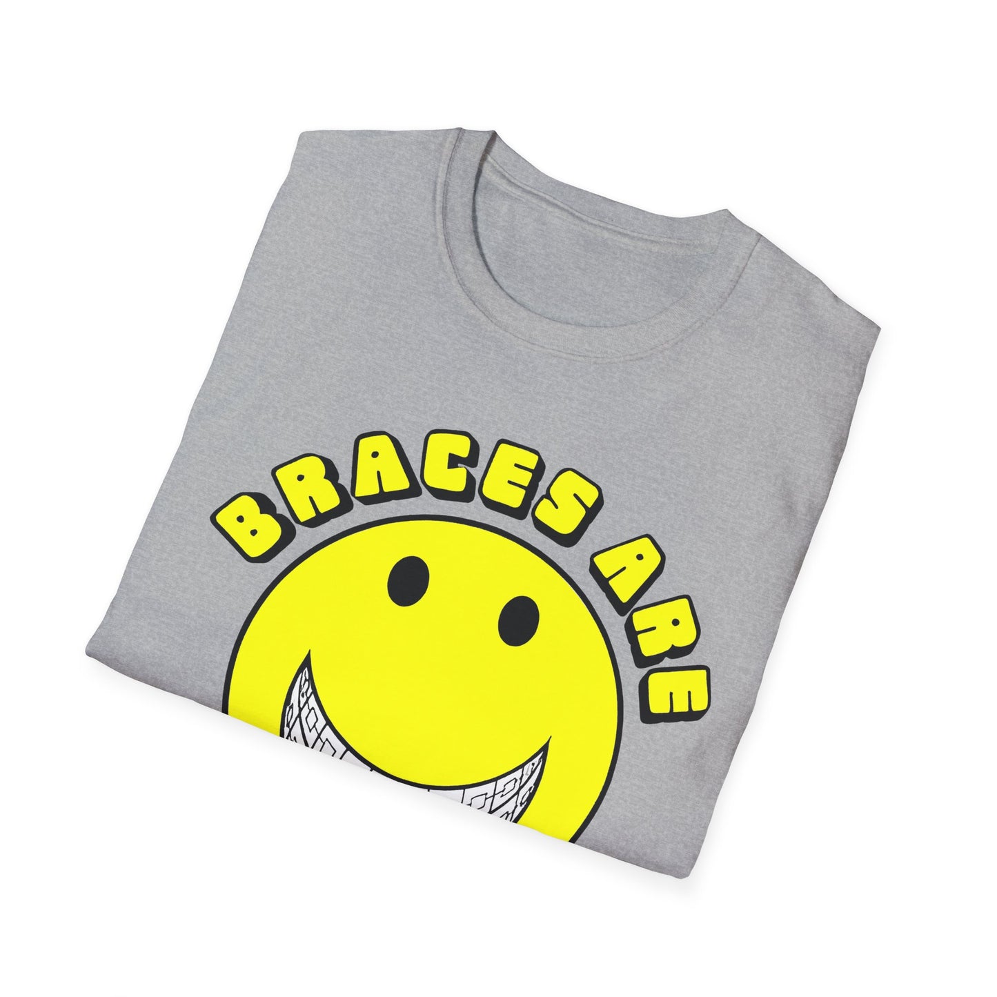 braces are beautiful 1970s tshirt graphic tshirt