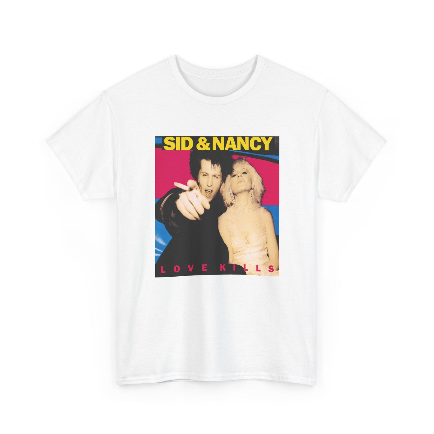 sid and nancy 1986 movie tshirt