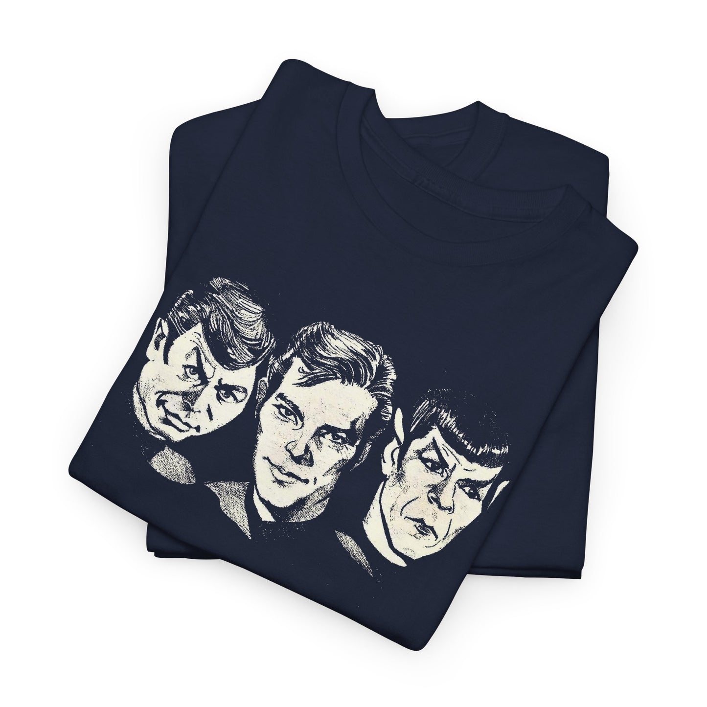 star trek tv guide ad graphic tshirt