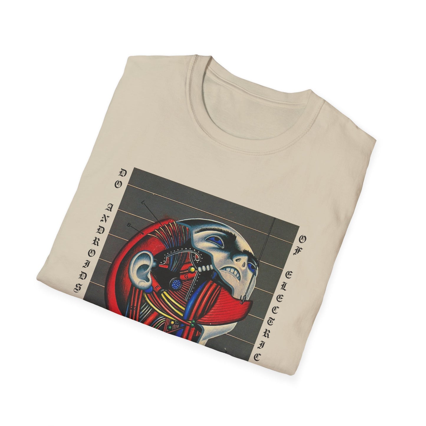 do androids dream of electric sheep book cover tshirt