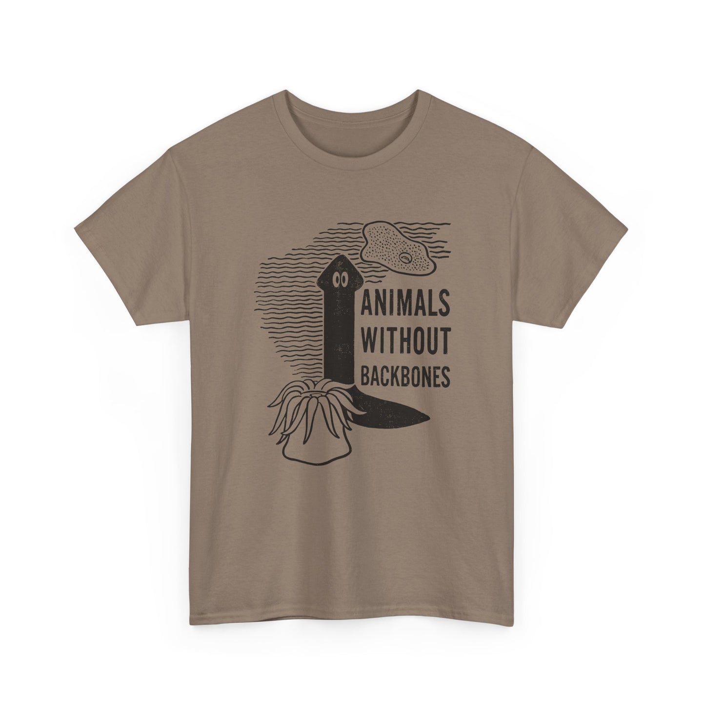 1976 second edition of animals without back bones by ralph buchsbaum book cover tshirt