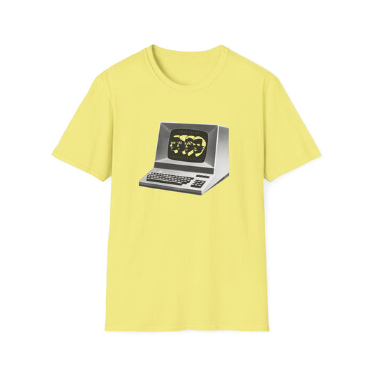 kraftwerk 1981 computer world album custom colour tshirt