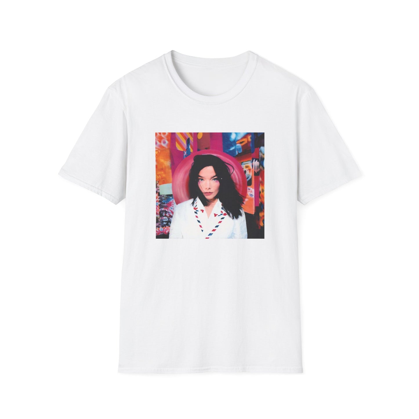 bjork 1995 post album tshirt