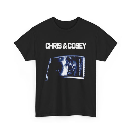 1981 heartbeat by chris & cosey album cover custom edit tshirt