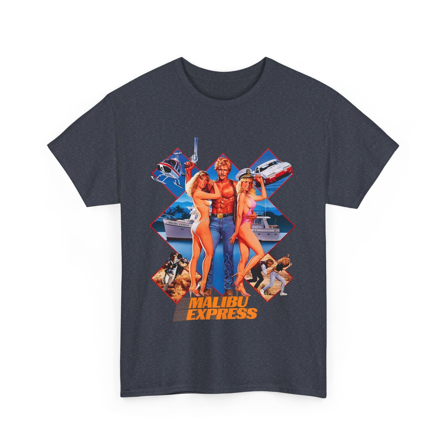 1985 malibu express movie poster tshirt