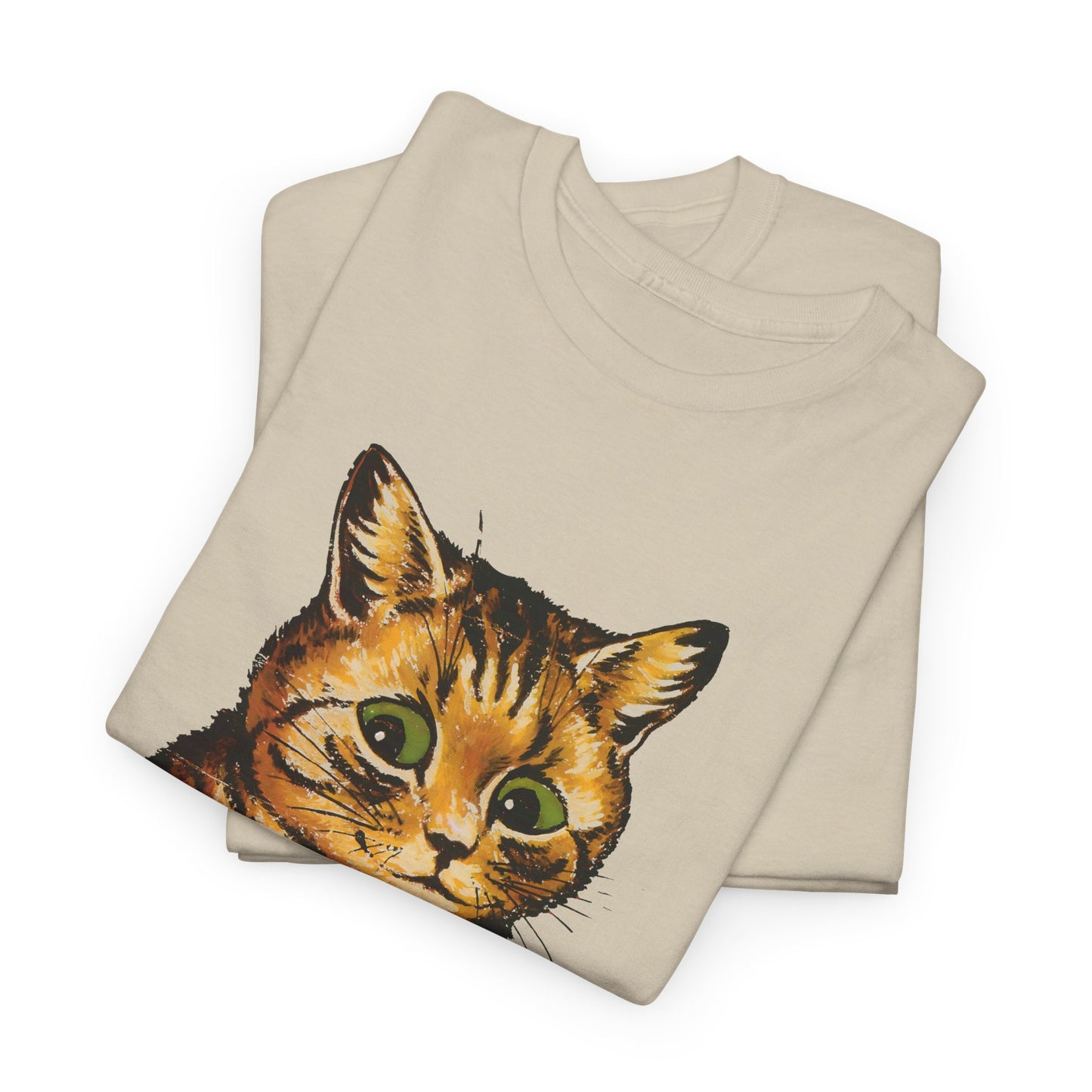 louis wain anthropomorphised cat painting orange cat