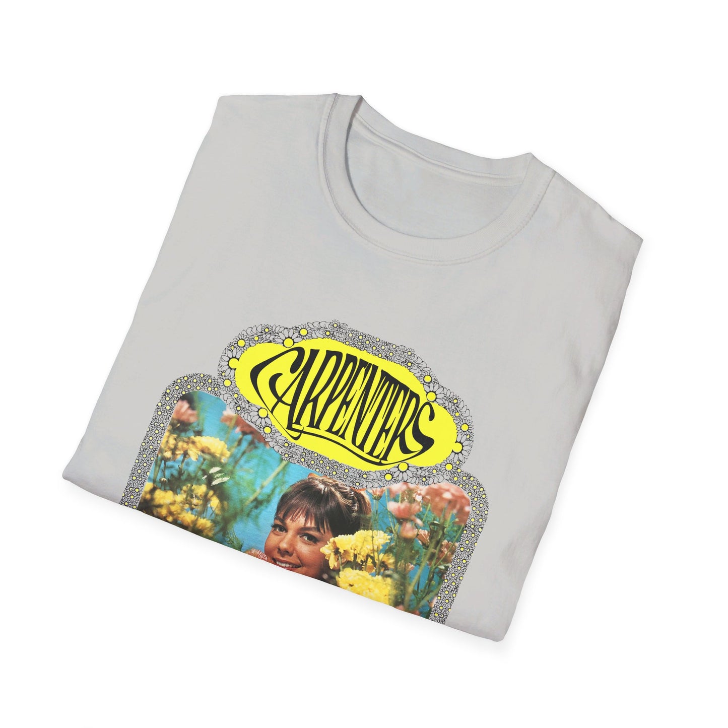 the carpenters fan art alternate font tshirt