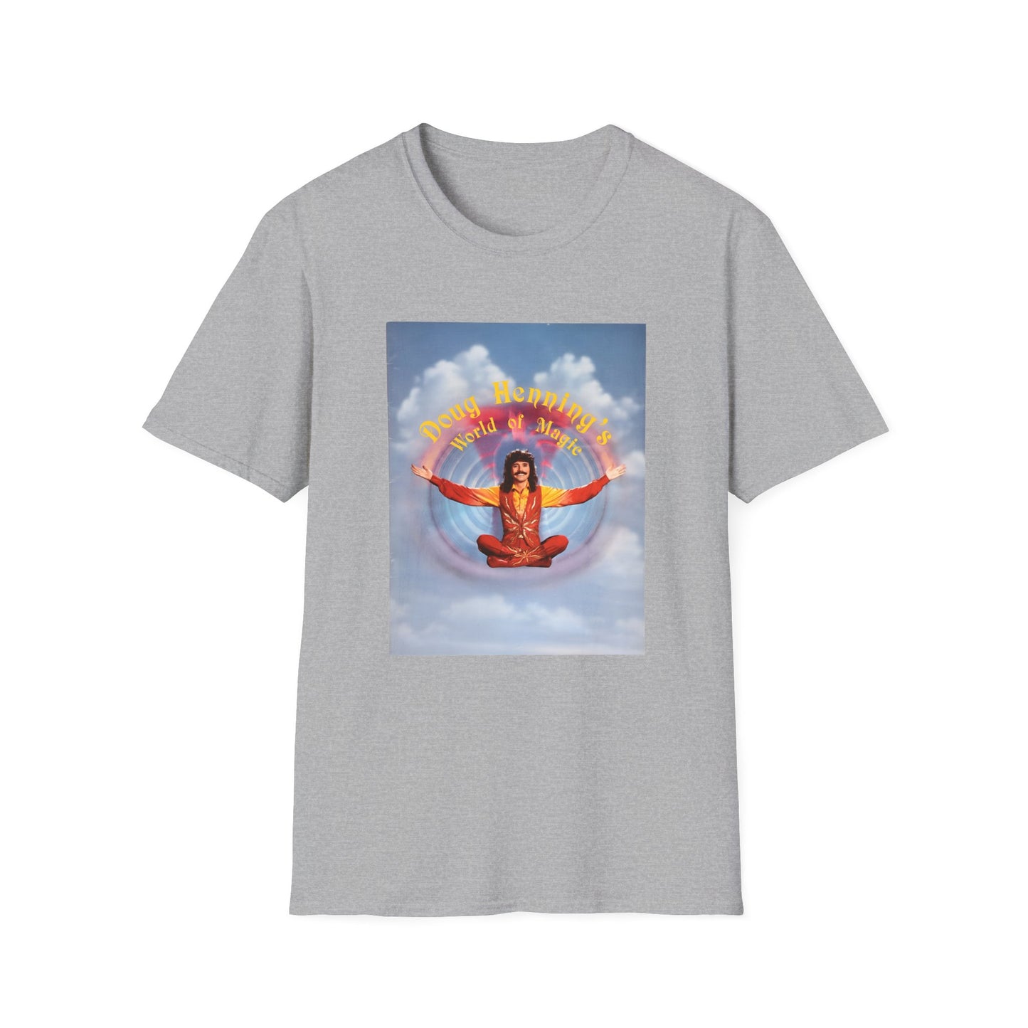 doug henning's world of magic 1982 tv special reproduction tshirt