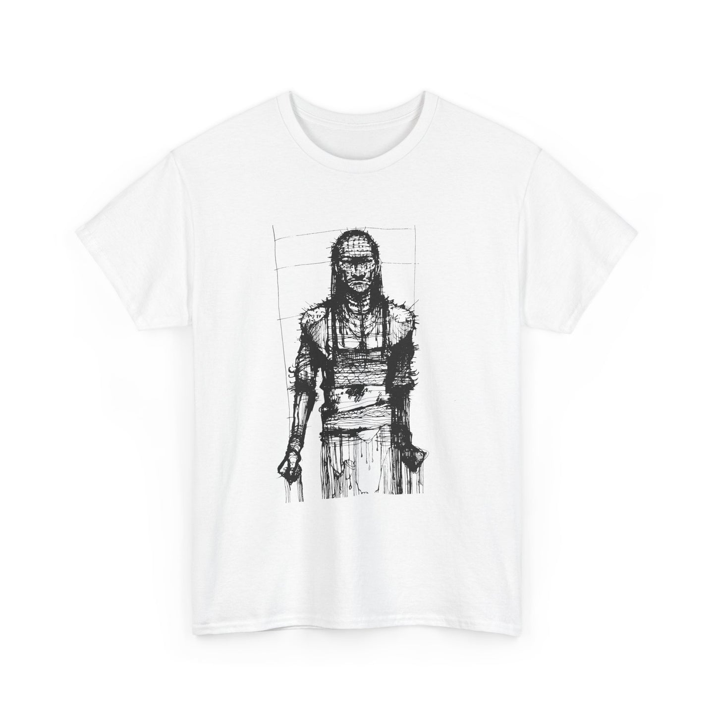 1991 hellraiser illustration by clive barker reproduction tshirt