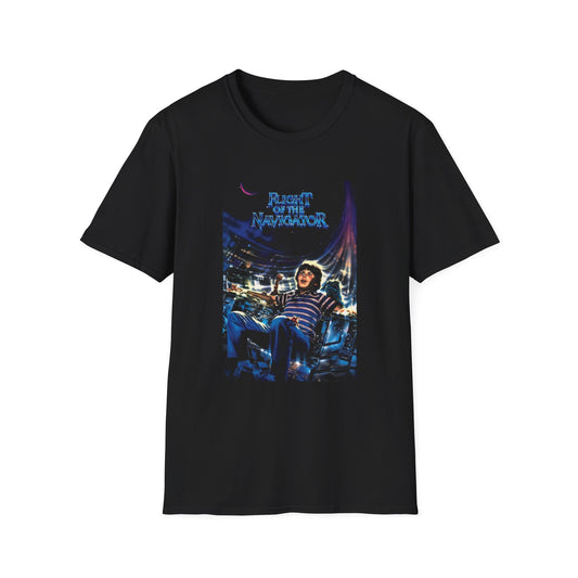 flight of the navigator 1986 movie tshirt