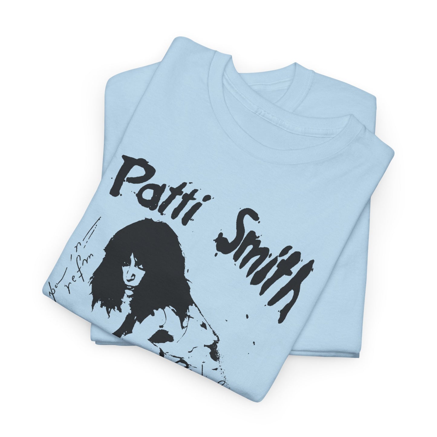 1978 patti smith poetry reading poster custom reproduction tshirt