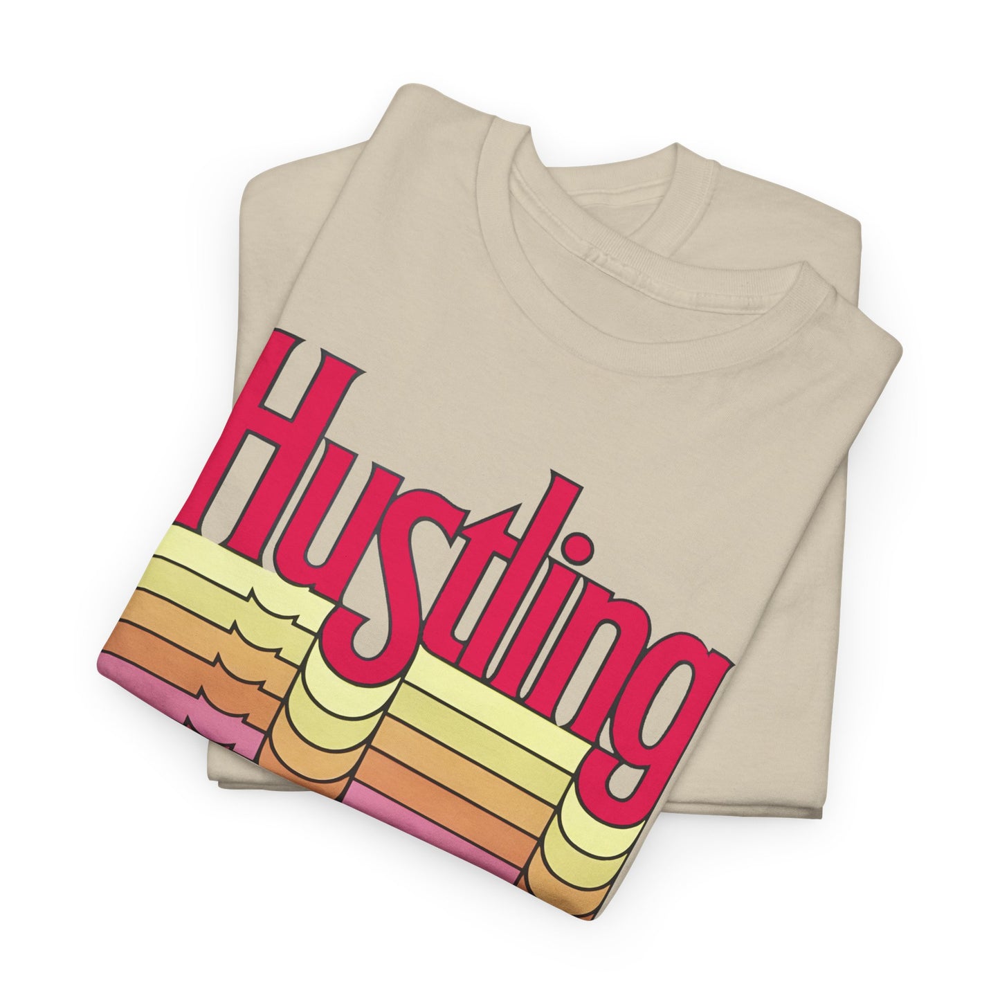 1977 hustling by graphic designer milton glaser reproduction tshirt