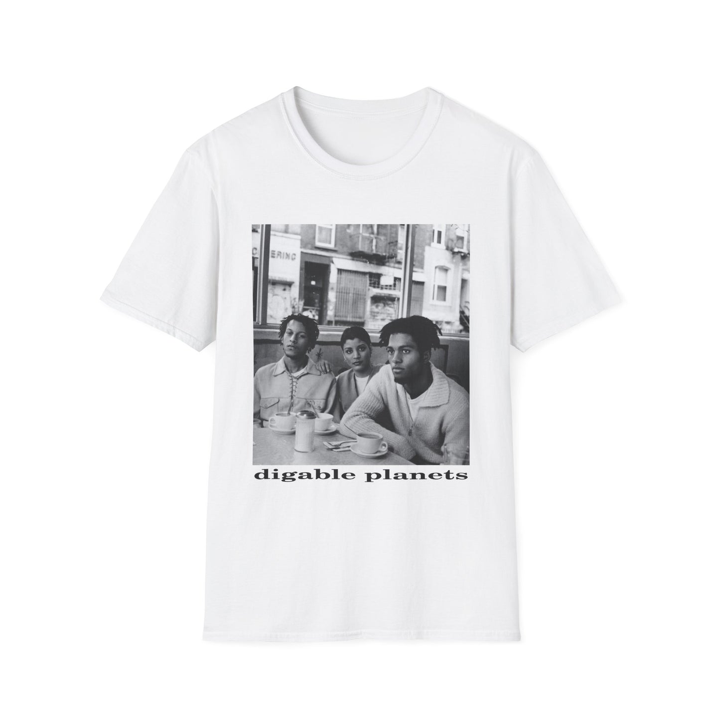 digable planets in a cafe tshirt