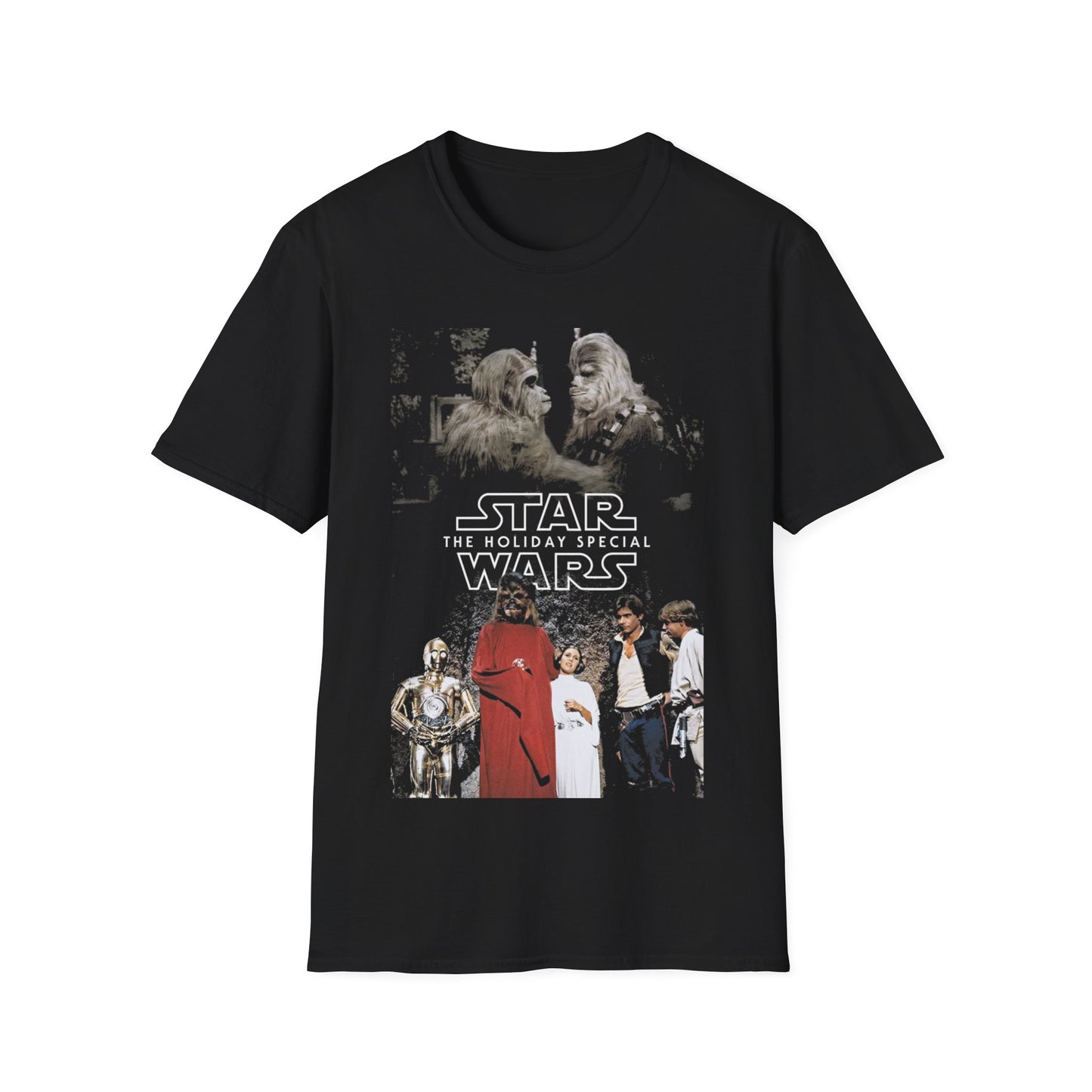 1978 star wars holiday special poster tshirt