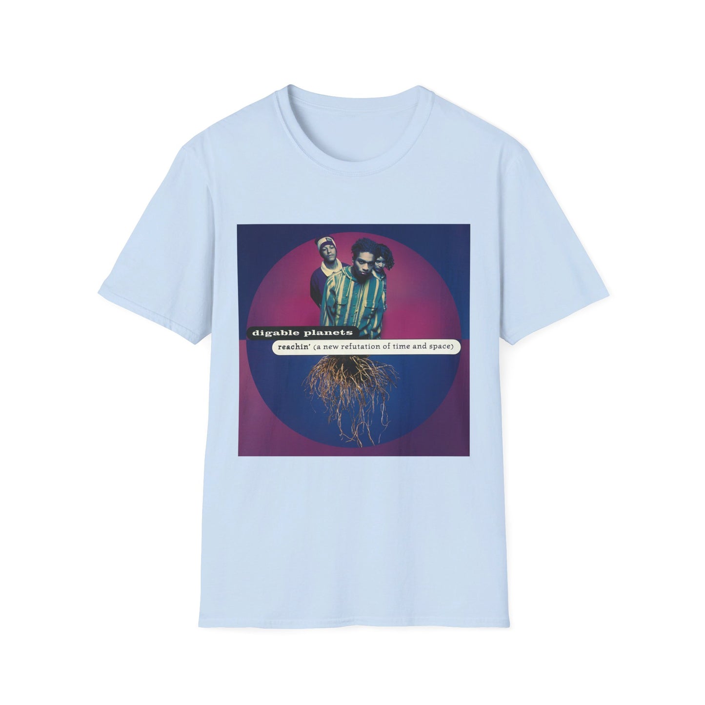 digable planets 1993 debut album reachin' (a new refutation of time and space) tshirt