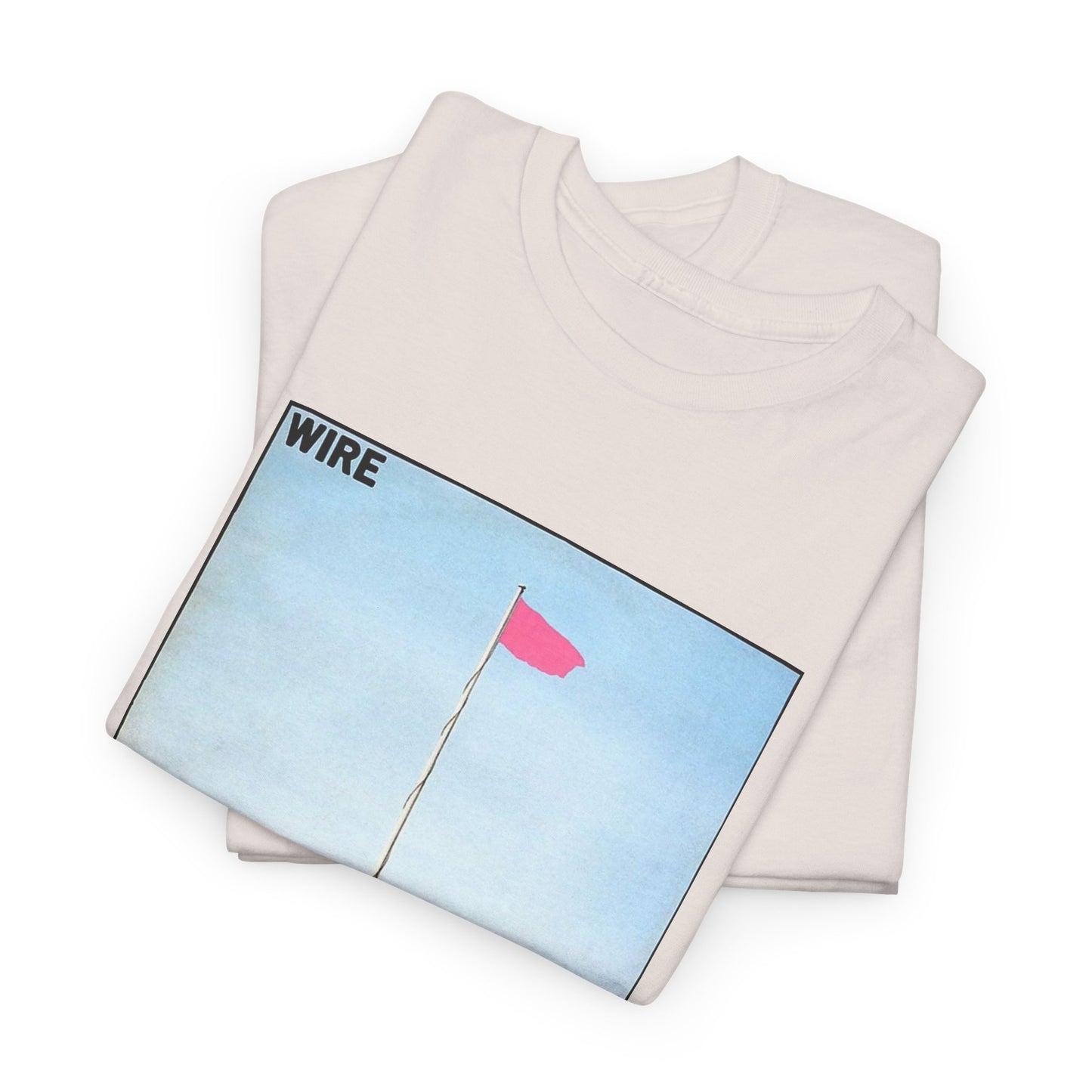wire 1977 pink flag album cover tshirt