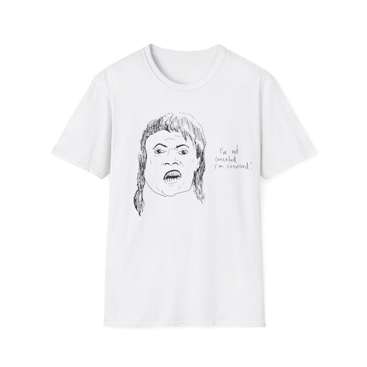 original drawing of little richard that time he was on arsenio hall in 1990 and said "i'm not conceited. i'm convinced!"