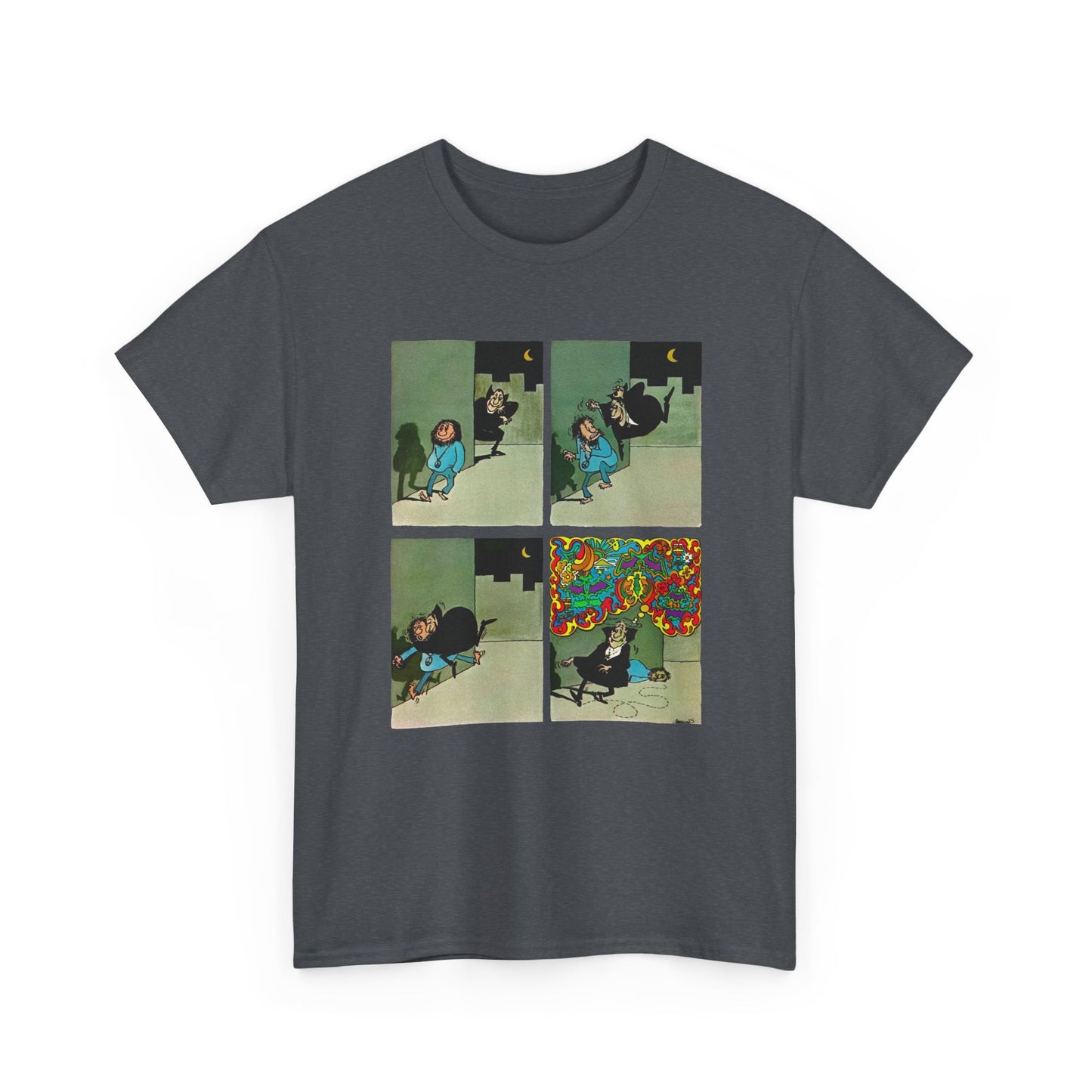 1970 comic the vampire by sergio aragones reproduction tshirt