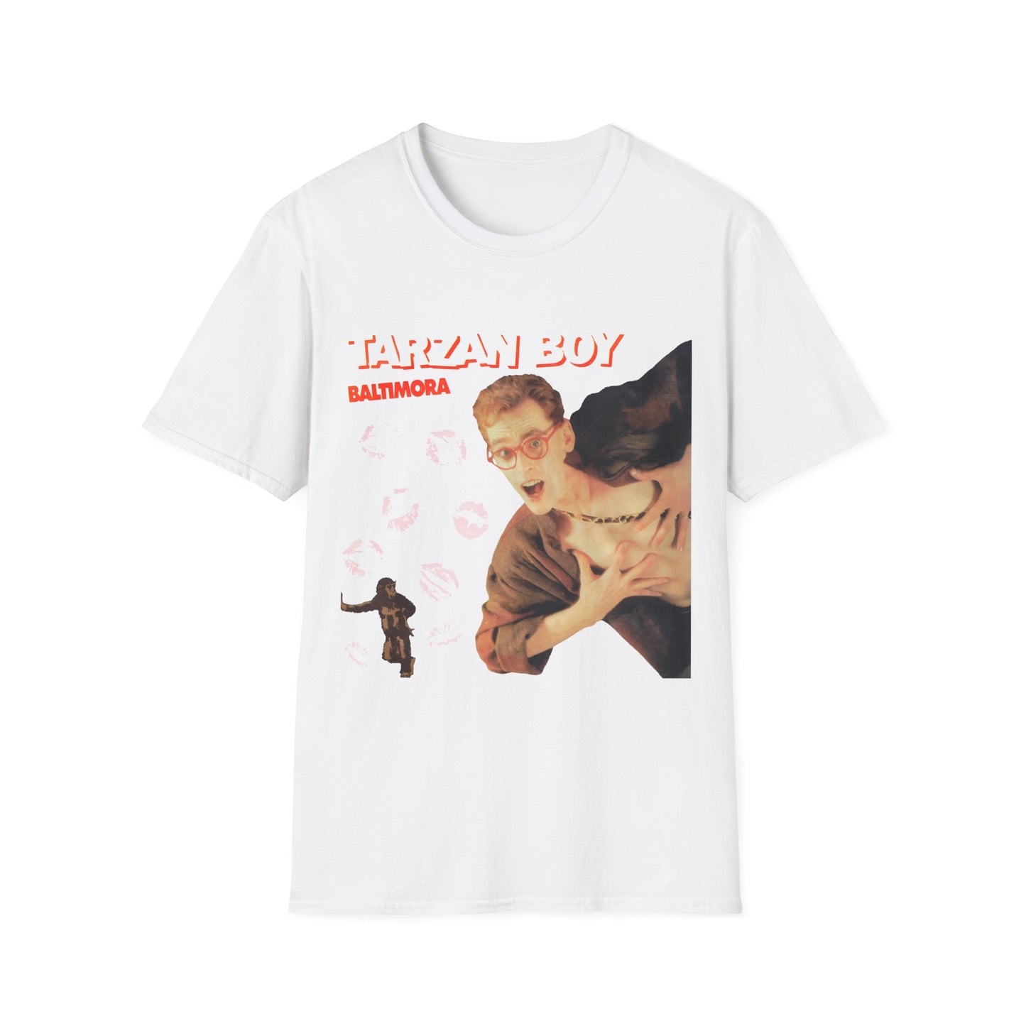 1985 tarzan boy single by baltimora tshirt