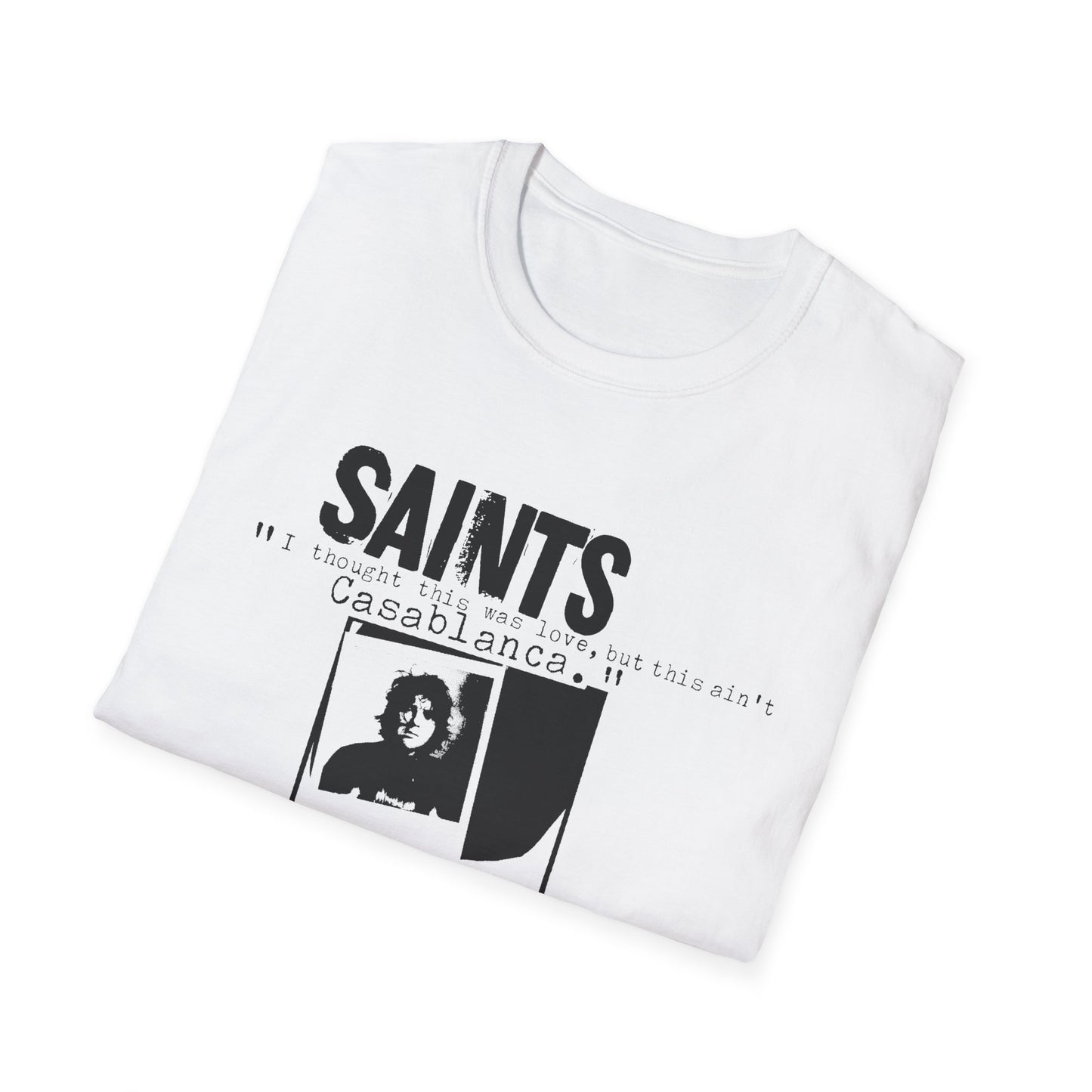 the saints 1982 album casablanca tshirt