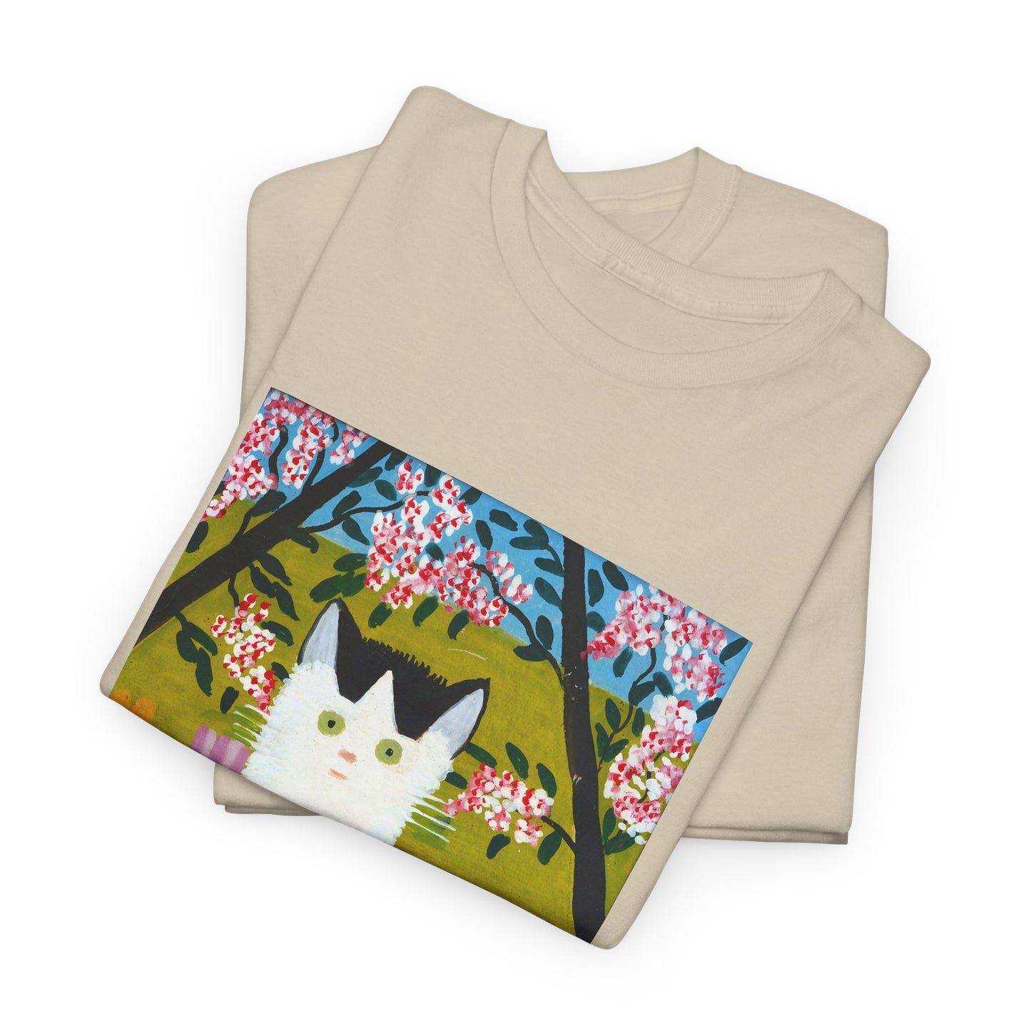 maud lewis nova scotia canadian folk artist white and black cat 2 tshirt