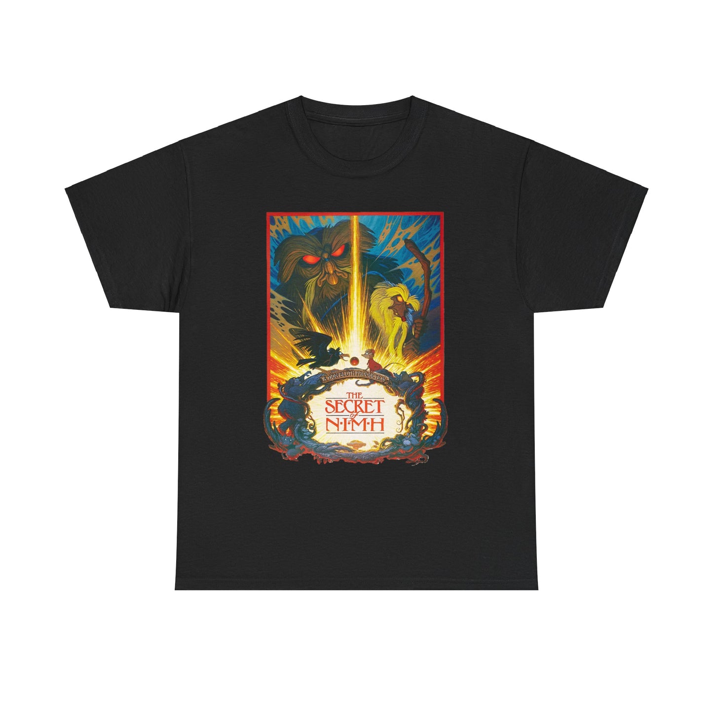 1992 the secret of nimh movie poster tshirt